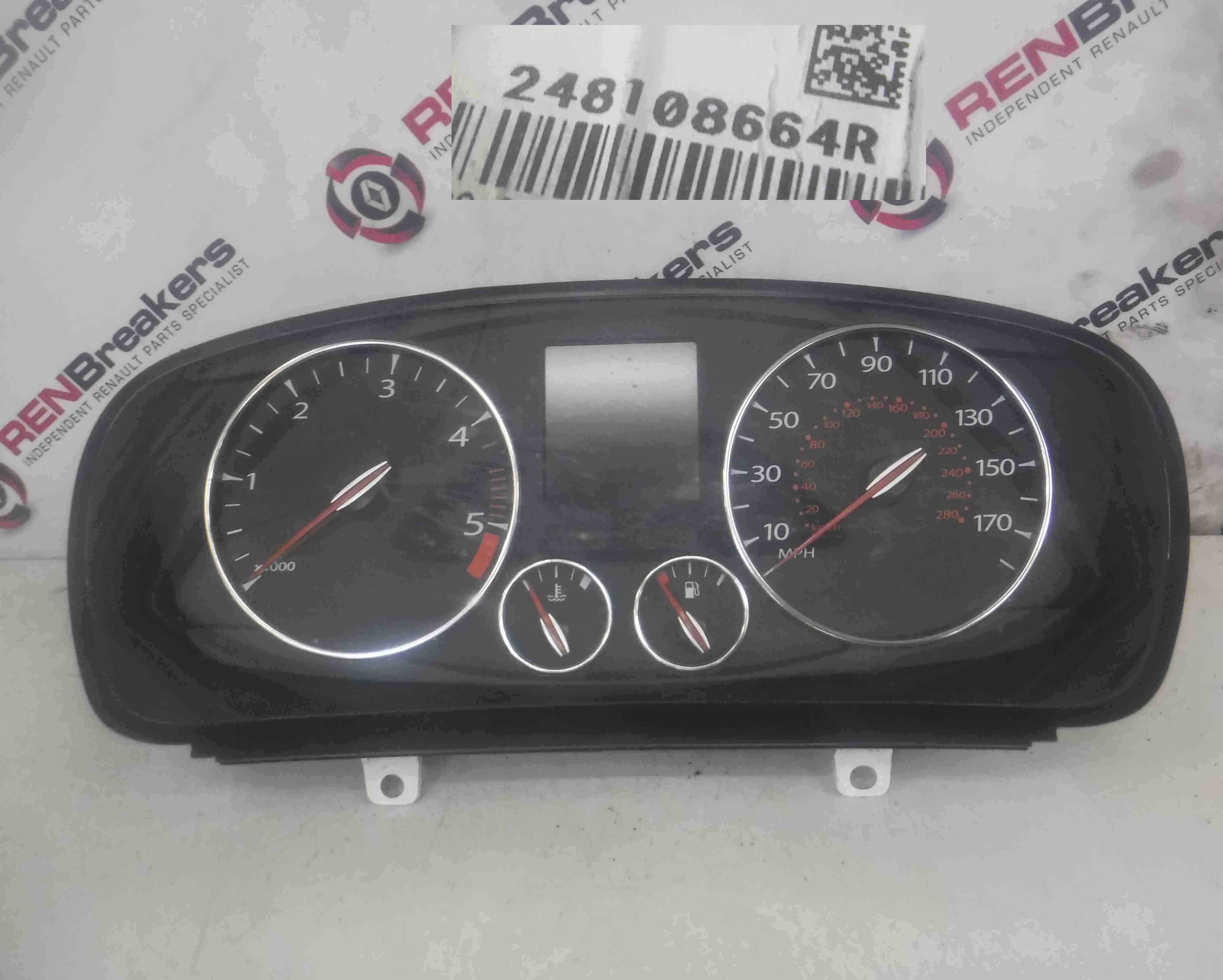 Renault Laguna MK3 2007-2012 Instrument Panel Dials Gauges Clocks 248108664R