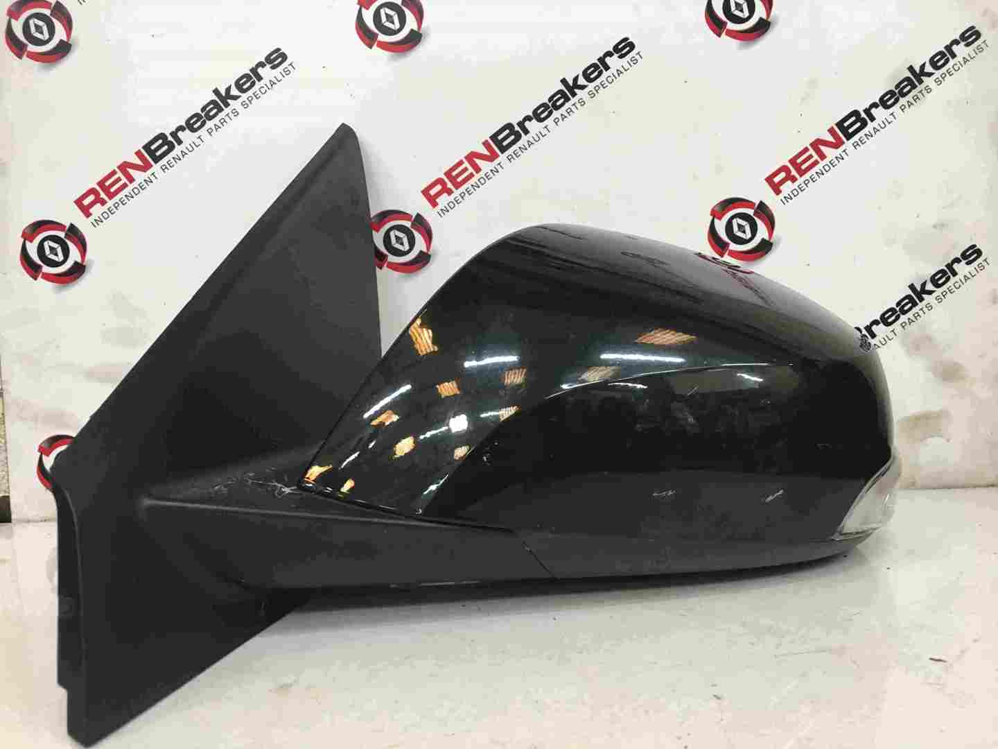 Renault Laguna MK3 2007-2012 Passenger NS Wing Mirror Black 676