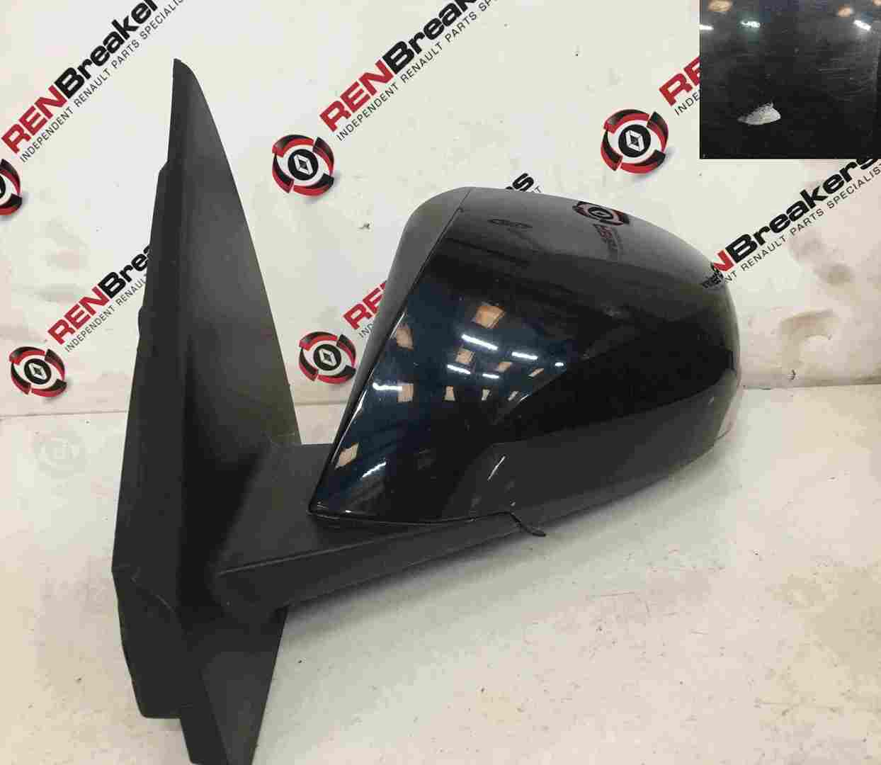 Renault Laguna MK3 2007-2012 Passenger NS Wing Mirror Blue 472