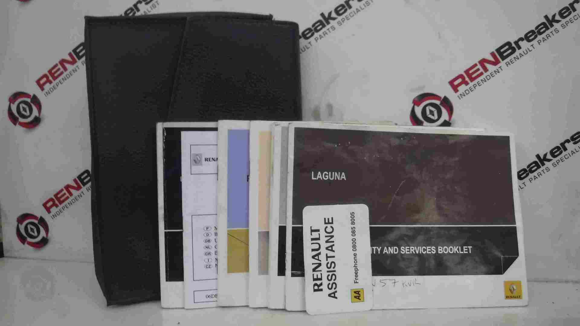Renault Laguna MK3 2007-2012 Services Handbook + Document Wallet
