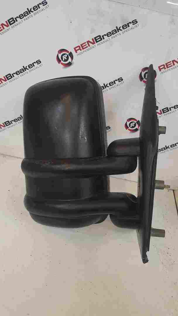 Thumb 2 Renault Master 1997-2003 Drivers OS Wing Mirror Plain Black