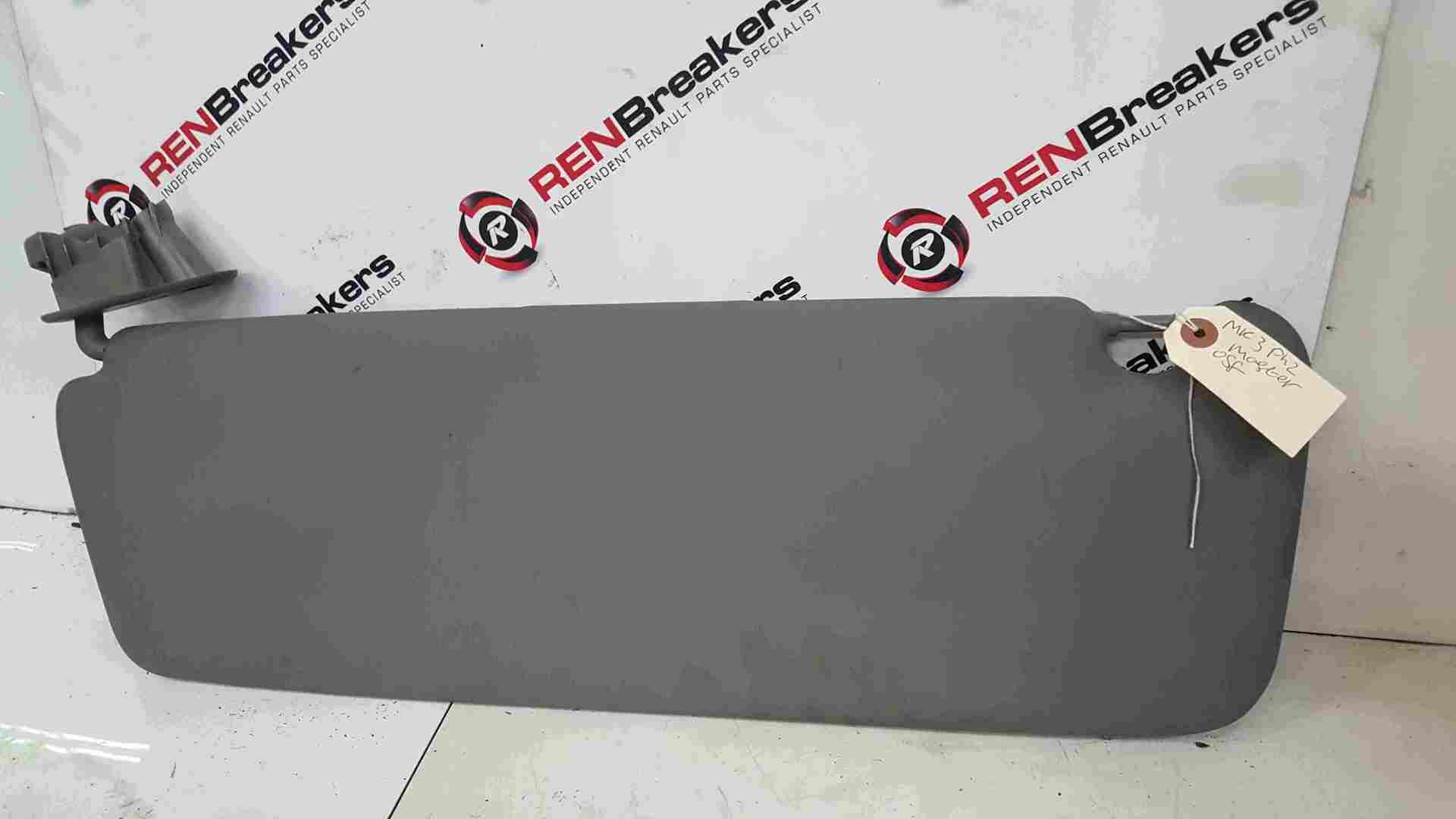 Thumb 3 Renault Master 2010-2018 Drivers OSF Front Sun Visor