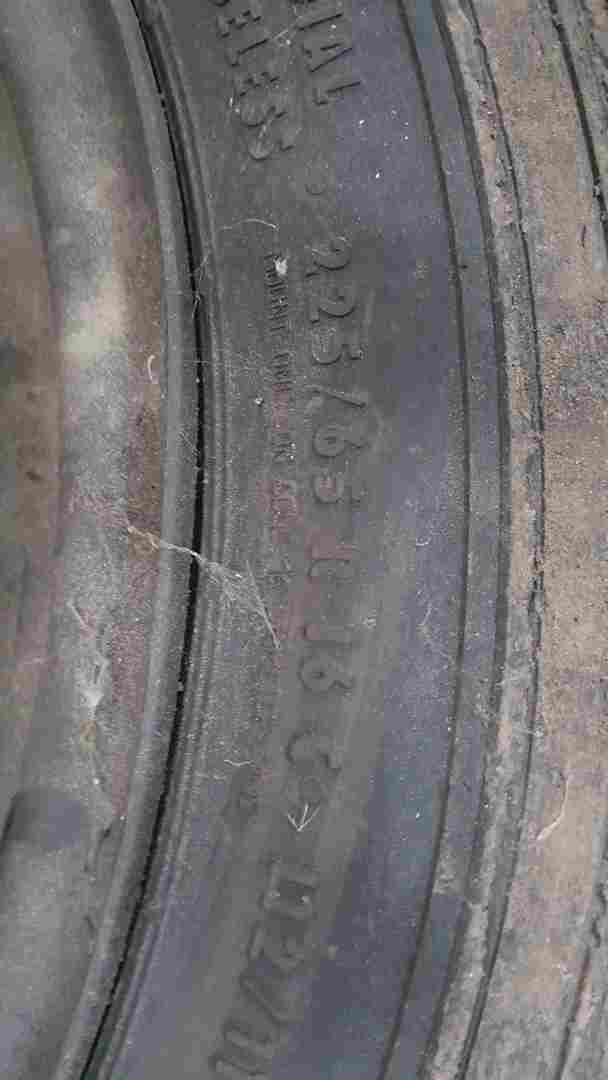 Renault Master 2010-2018 Steel Wheel + Tyre 225 65 16 7mm 4/5