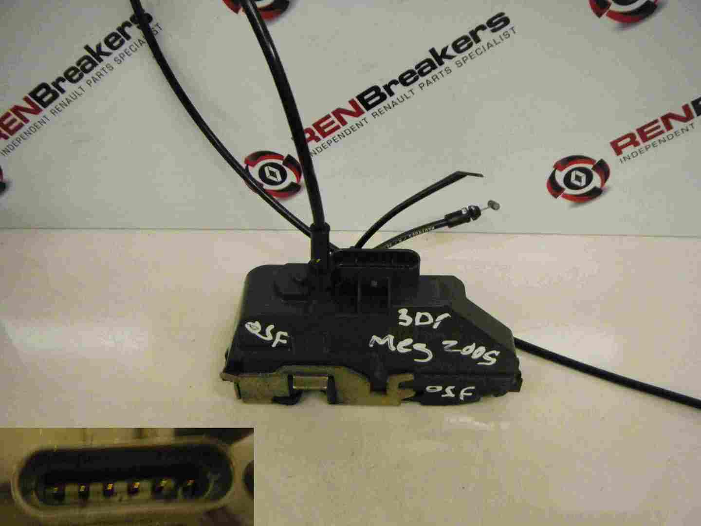 Renault Megane + Convertible 2002-2008 Drivers OSF Front Door Lock Mechanism 3dr