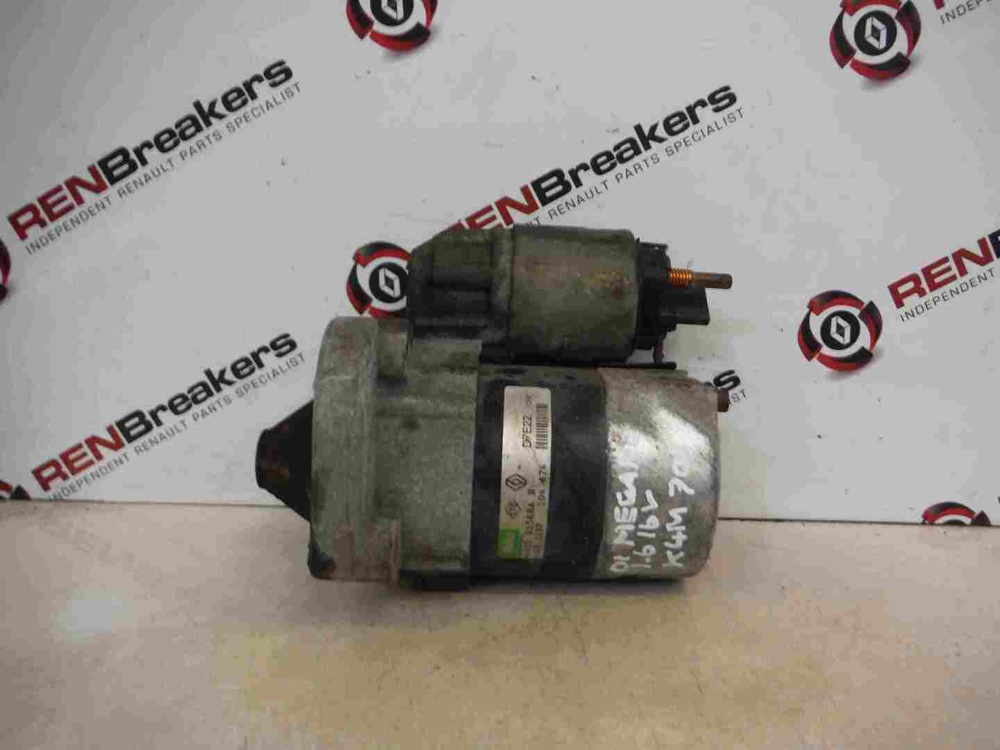 Renault Megane Scenic 19992003 1.6 16v Starter Motor K4M