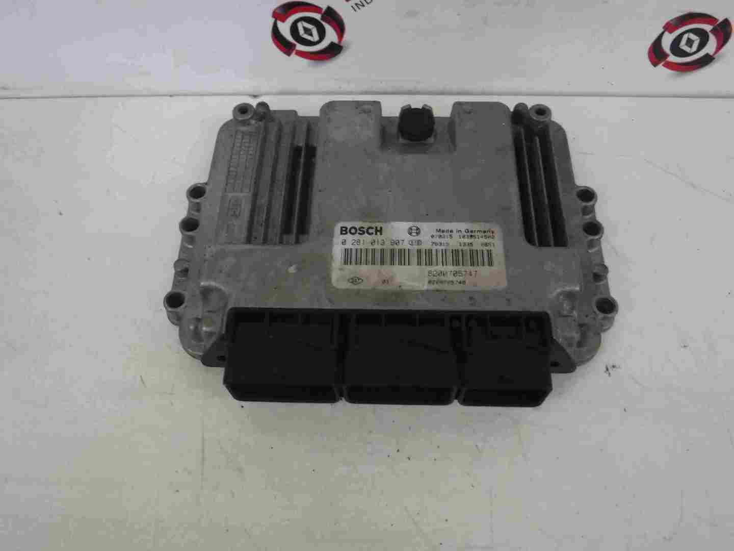 Renault Megane + Scenic 2003-2009 1.9 dCi Engine Control Unit ECU Computer