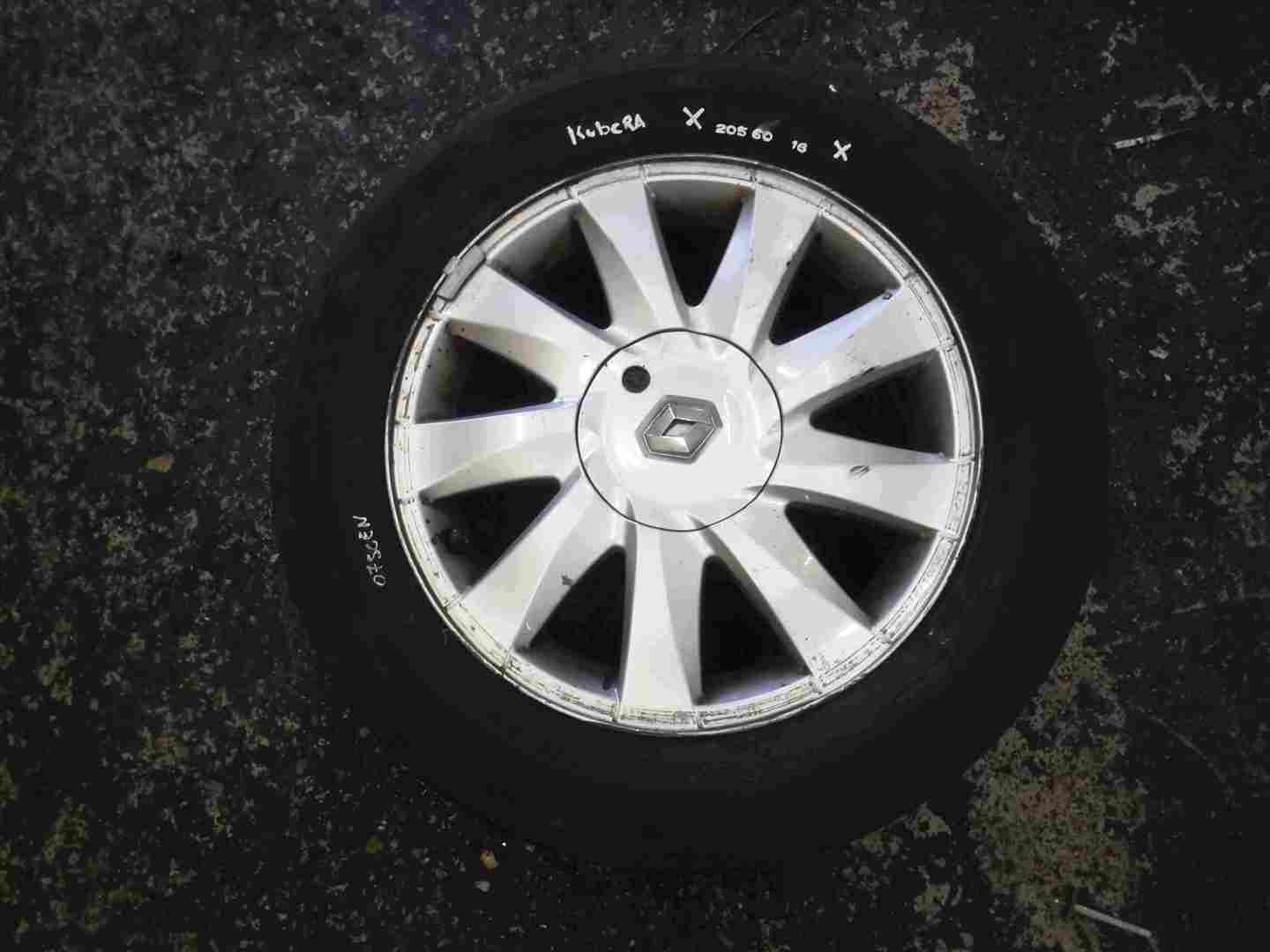 Renault Megane + Scenic 2003-2009 Kubera Alloy Wheel 16inch 4/5 8200464412