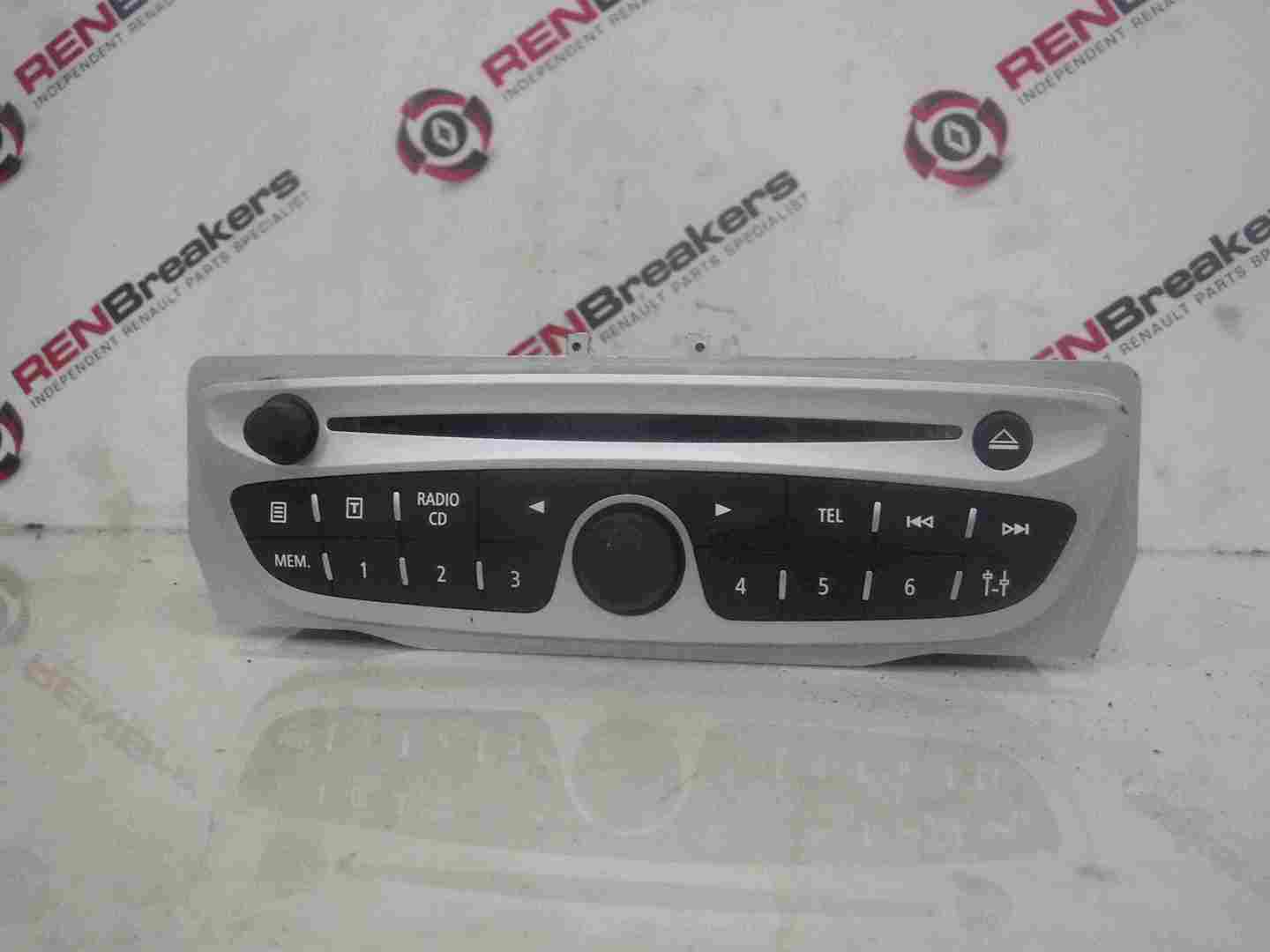 Renault Megane + Scenic MK3 2008-2014 Radio Cd Player Unit + Code 281157550R