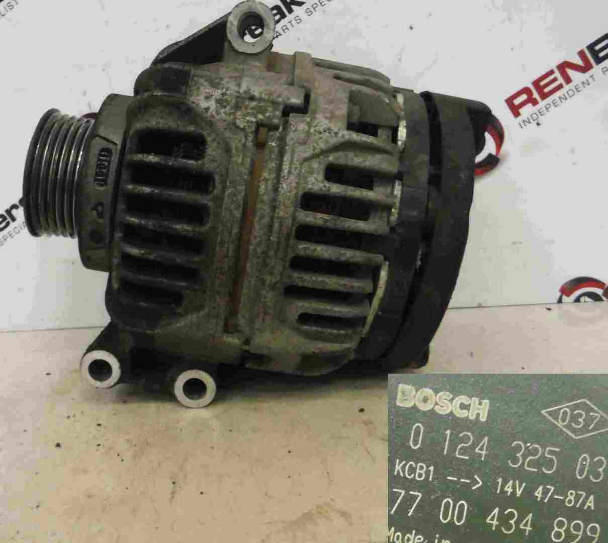 Renault Megane + Scenic 1999-2002 1.4 1.6 16v Alternator 7700434899
