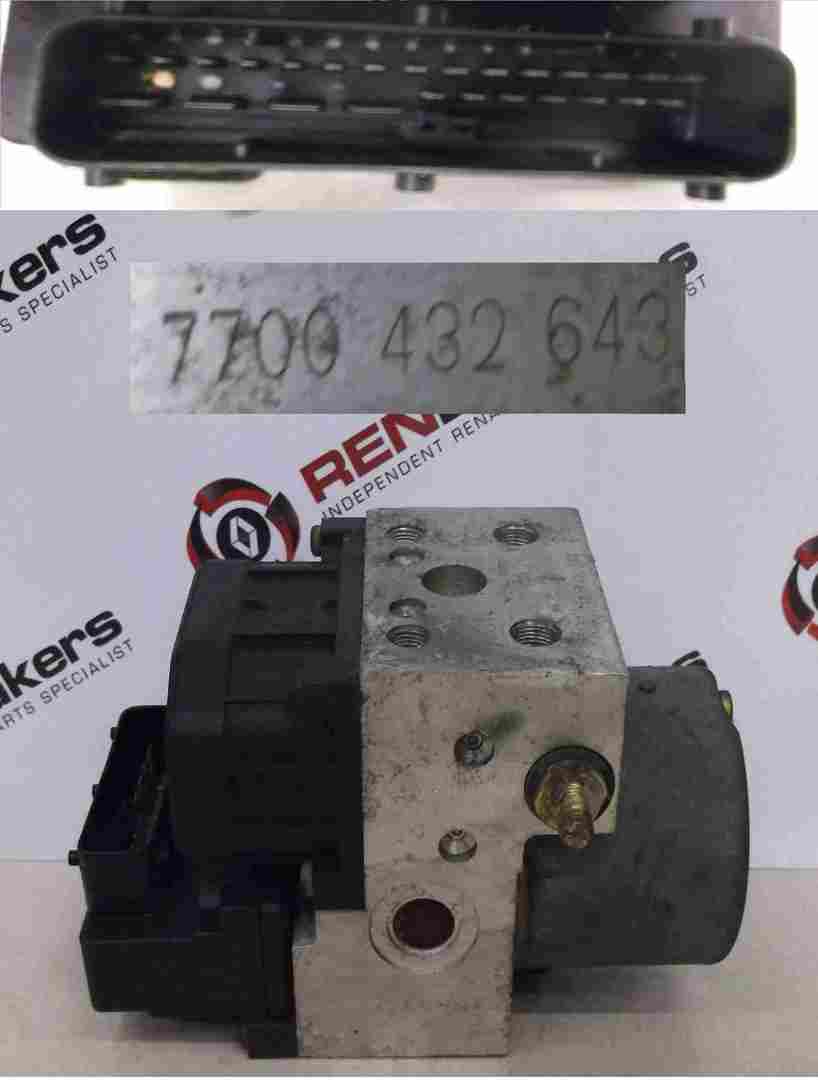 Renault Megane   Scenic 1999-2002 1.6 16v ABS PUMP Unit 