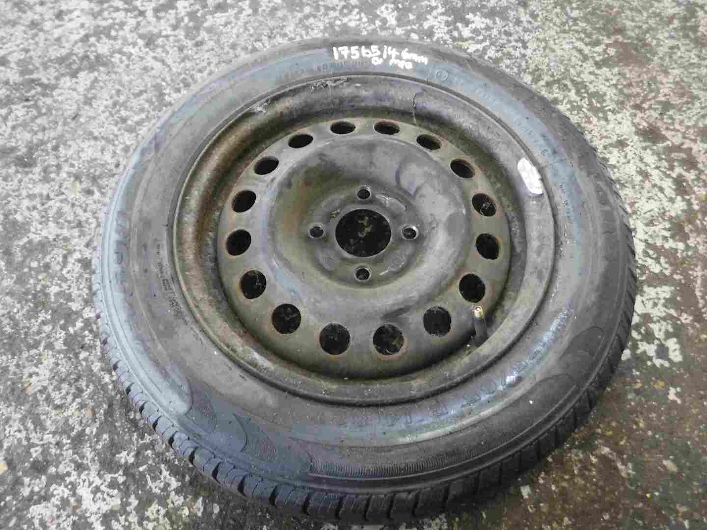 Renault Megane 1999-2002 Steel Wheel Rim + Tyre 175 65 14 6mm Tread