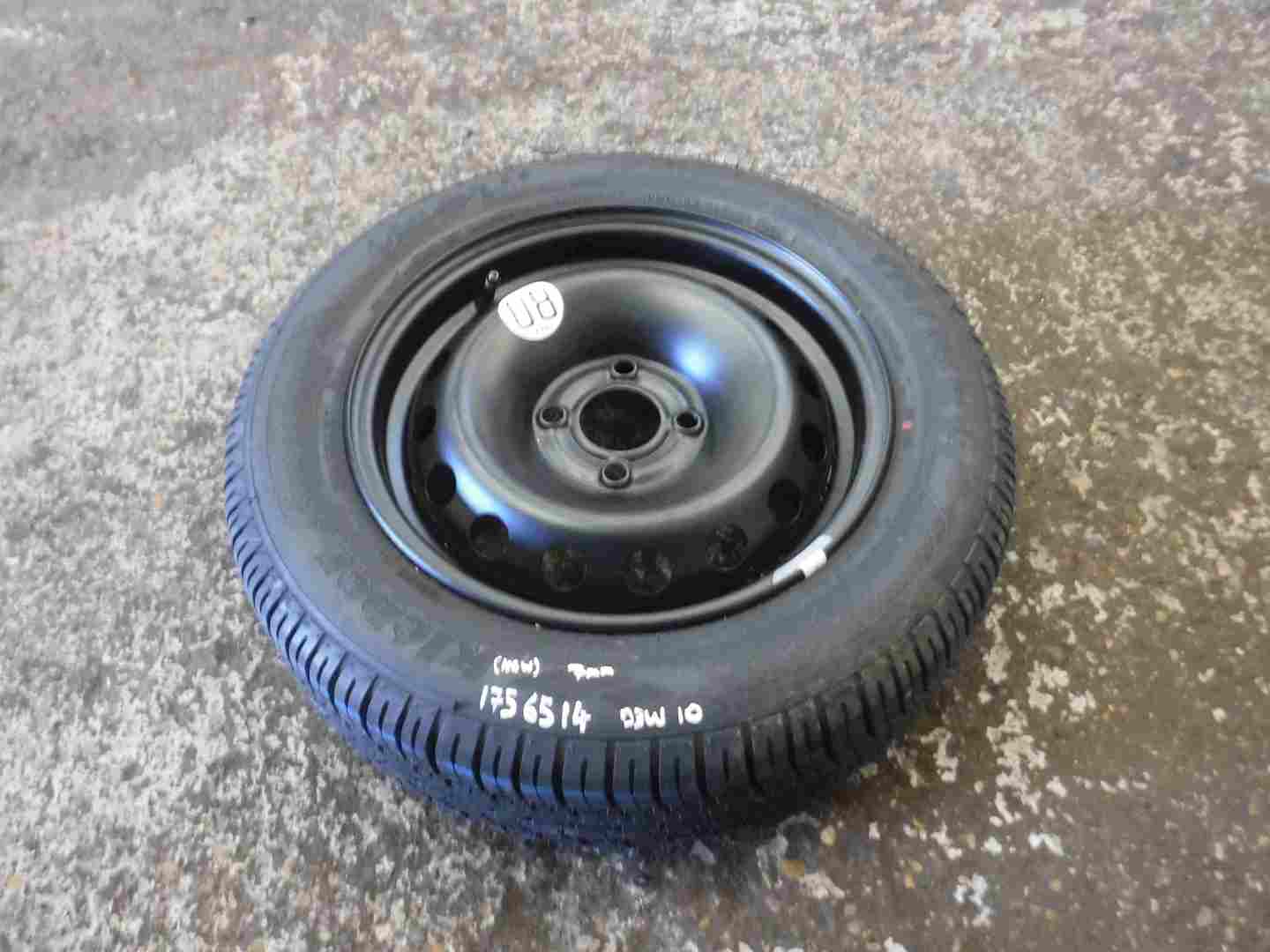 Renault Megane 1999-2002 Steel Wheel Rim + Tyre 175 65 14 7mm Tread