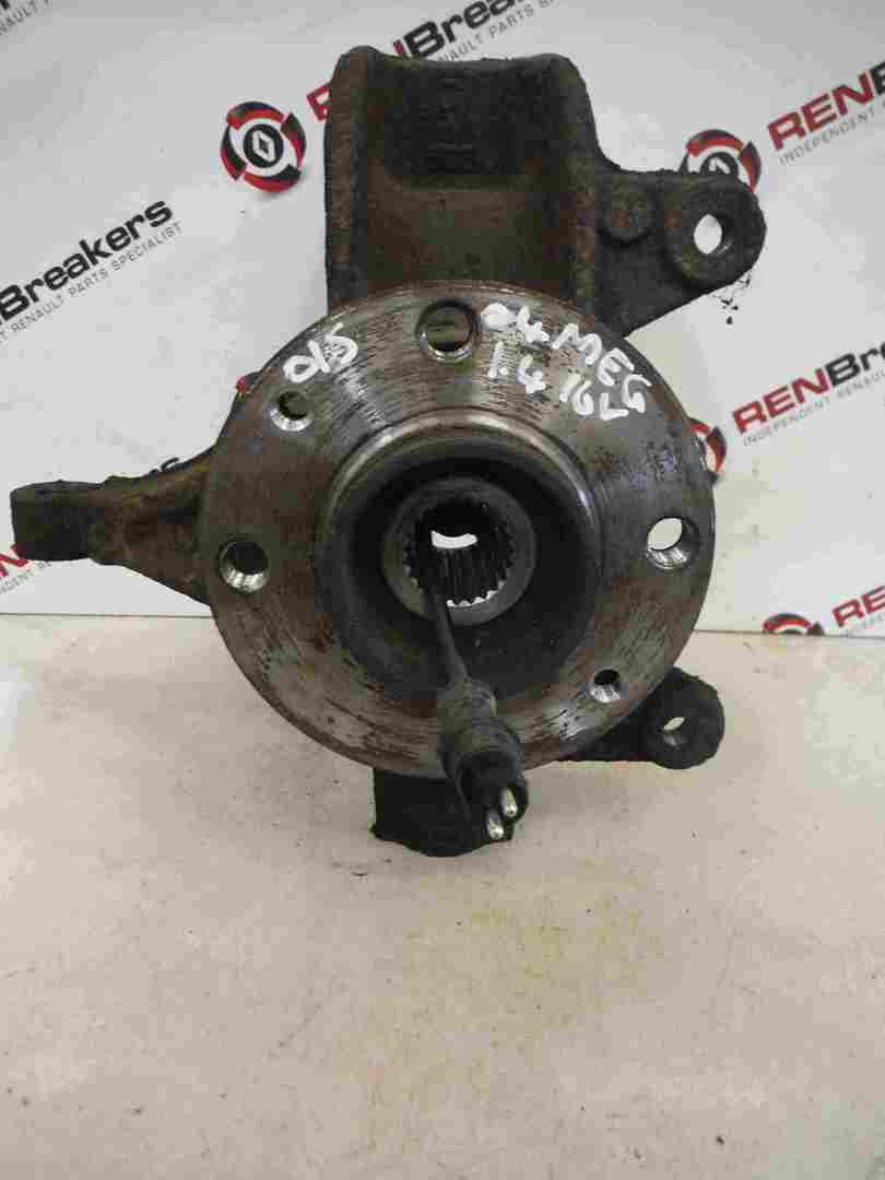 Renault Megane 2002-2008 1.4 16v Drivers OSF Front Wheel Hub + ABS Sensor