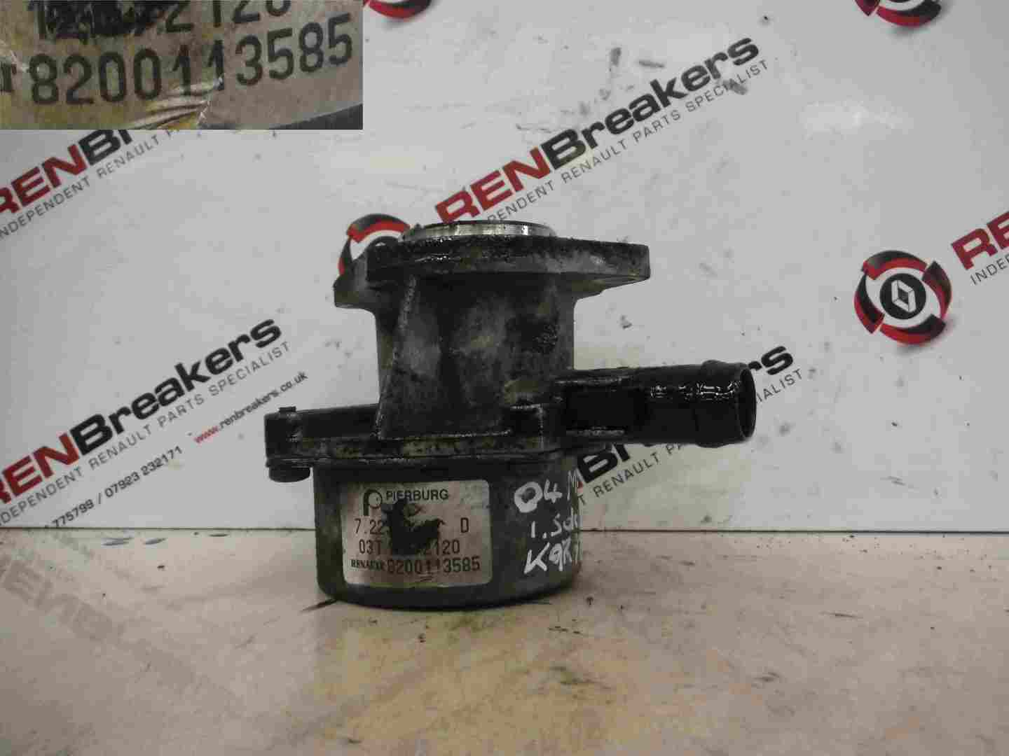 Renault Megane 2002-2008 1.5 dCi Brake Vacuum Pump 8200113585
