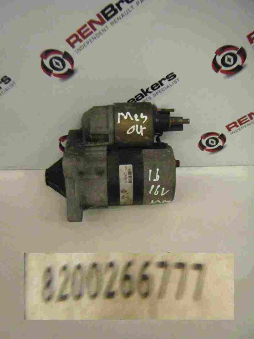 Renault Megane 2002-2008 1.6 16v Starter Motor 8200266777B