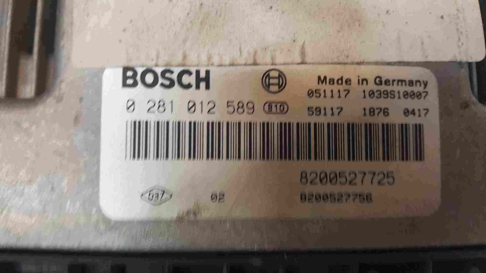 Renault Megane   Scenic 2002-2008 1.9 DCi Engine Control Unit ECU 8200527725