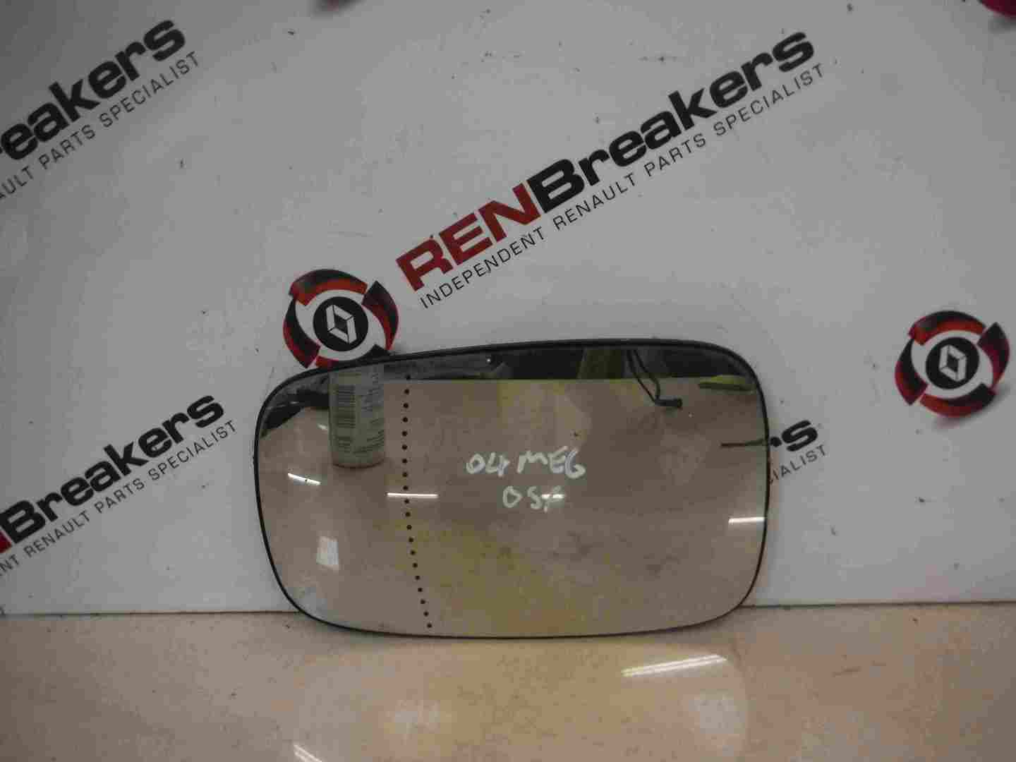 Renault Megane 2002-2008 Drivers OS Wing Mirror Glass 2275201