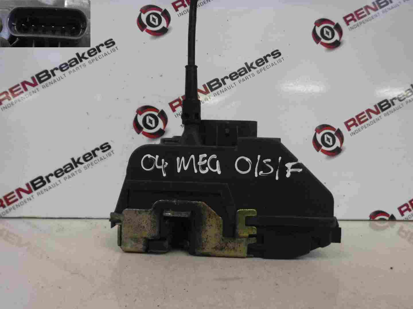 Renault Megane Estate 2002-2008 Drivers OSF Front Door Lock Mechanism 5dr 