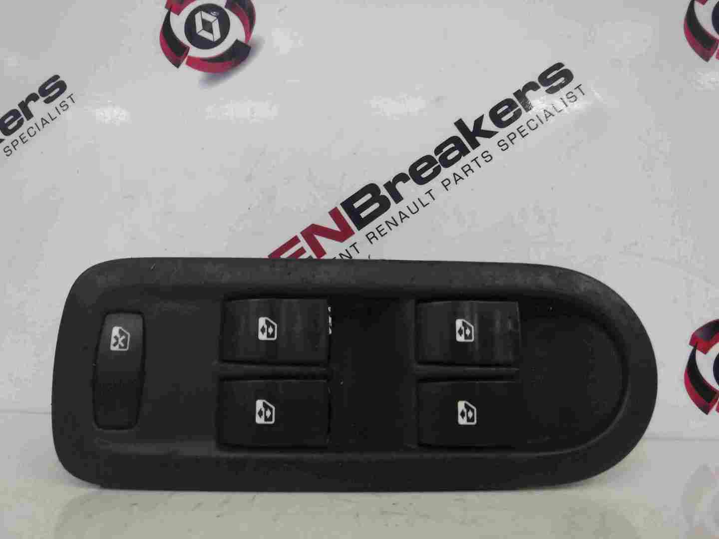 Renault Megane 2002-2008 Drivers OSF Front Window Switches Blue + White Plugs