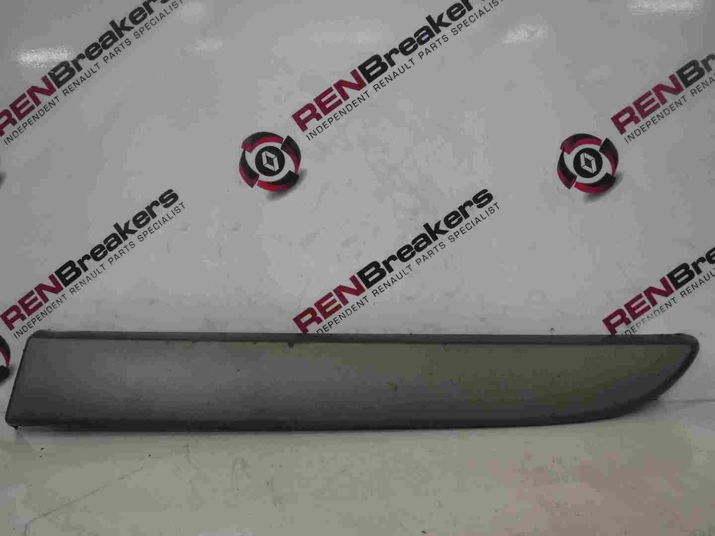 Renault Megane 2002-2008 Drivers OSR Rear Door Moulding Silver 3dr