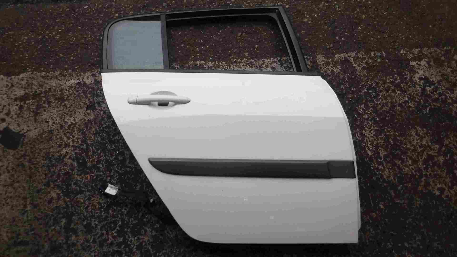Renault Megane 2002-2008 Drivers OSR Rear Door White OV369