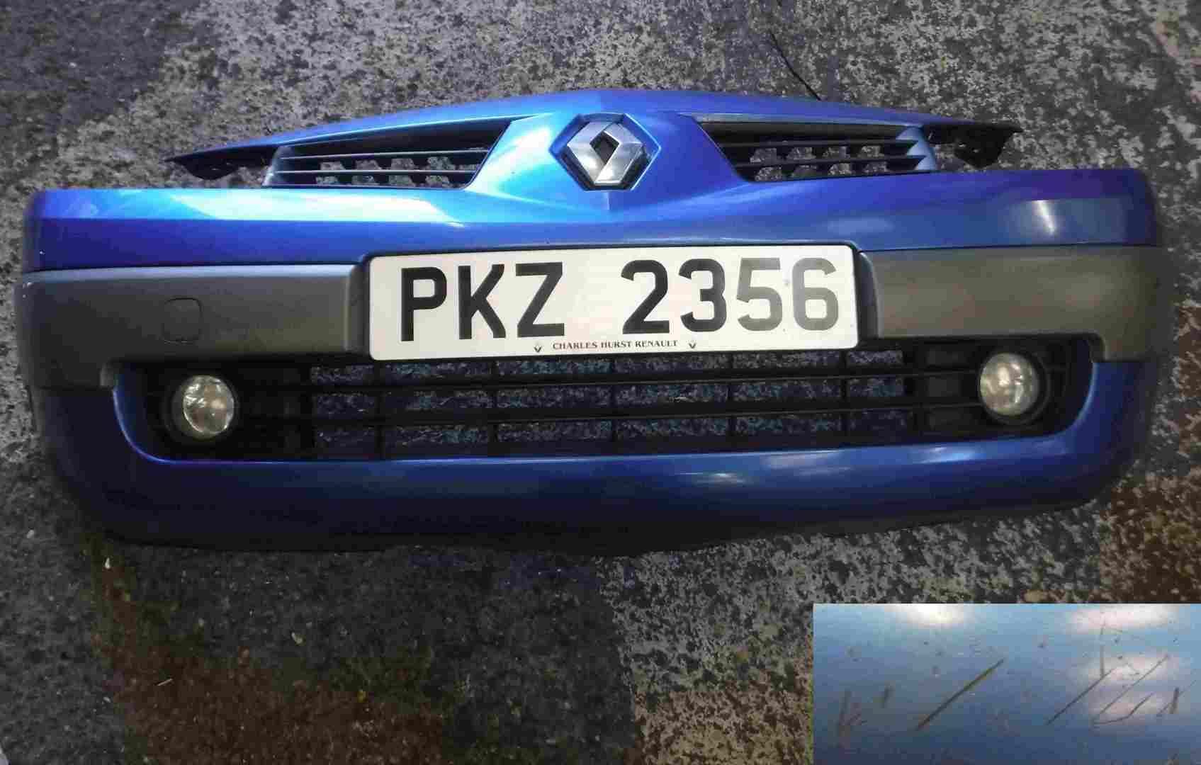 Renault Megane 2002-2008 Front Bumper Blue TEI45 TE145