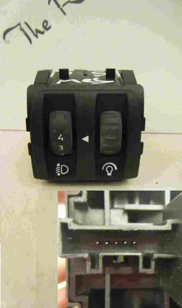 Renault Megane 2002-2008 Headlight Dash Dimmer Backing Light Adjuster 8200095495