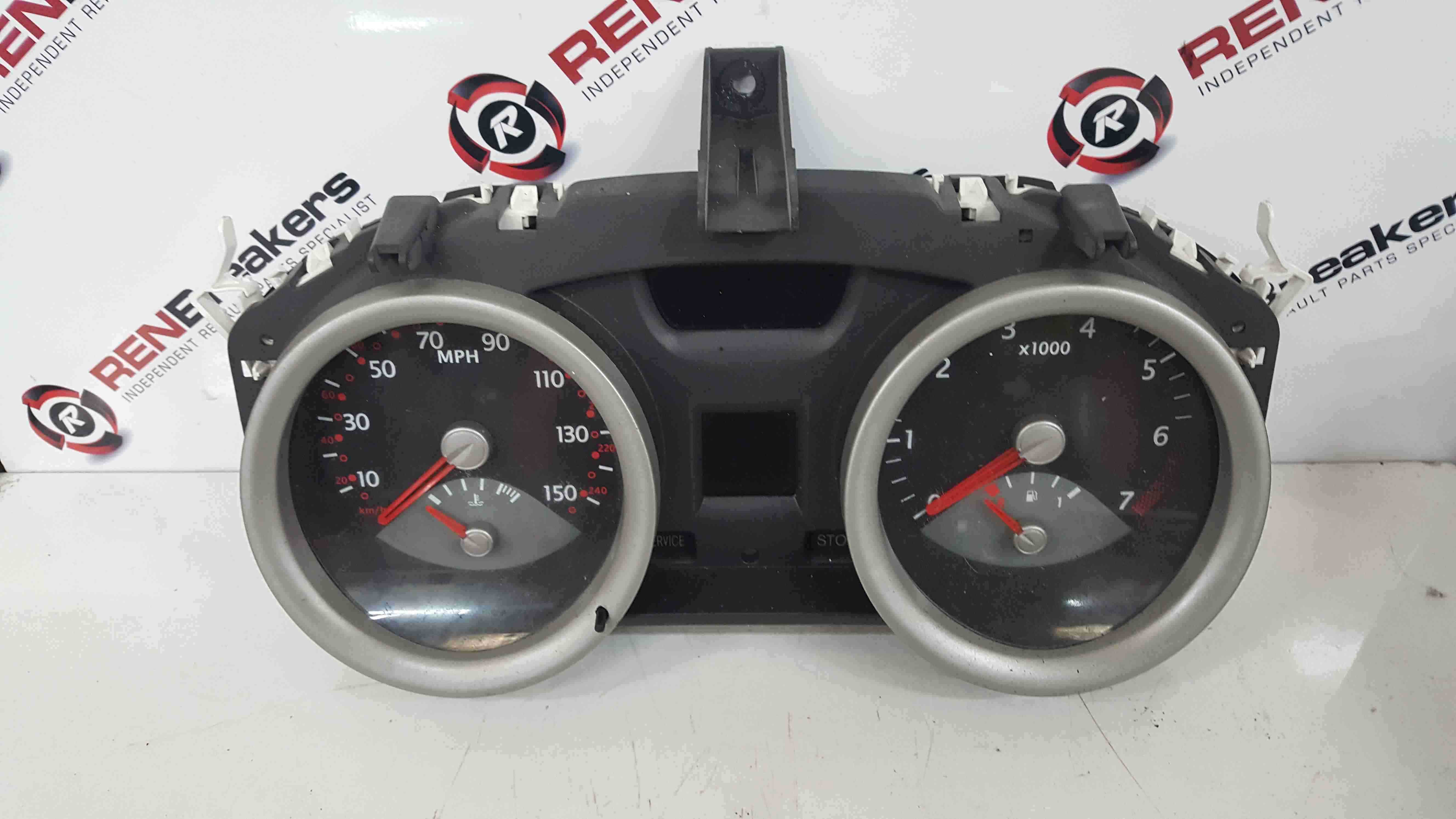 Renault Megane 2002-2008 Instrument Panel Clocks Gauges 8200364029