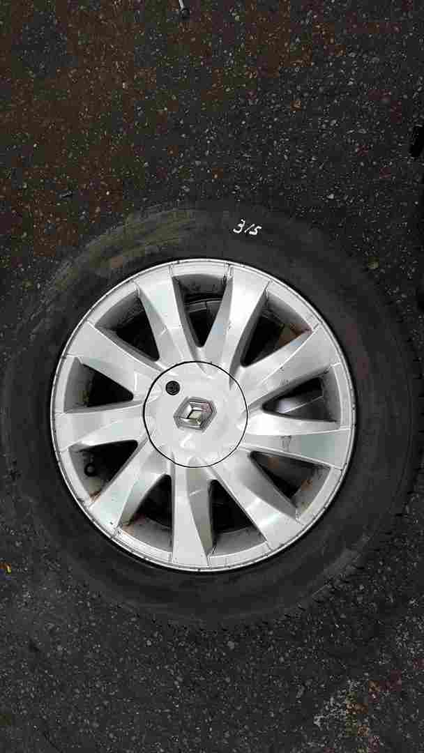 Renault Megane 2002-2008 Kubera Kubbera Alloy Wheel  Tyre 205 55 16 5mm 3/5