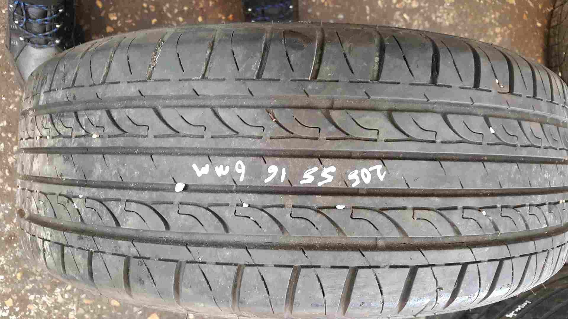Thumb 2 Renault Megane 2002-2008 Kubera Kubbera Alloy Wheel + Tyre 205 55 16 6mm Tread