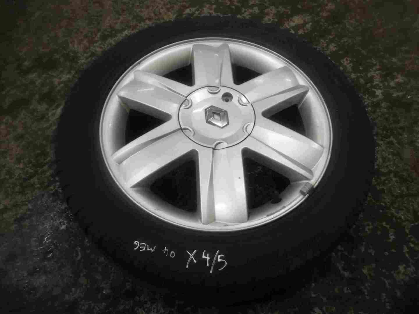 Renault Megane + Scenic 2002-2008 Nervastella Alloy Wheel 16 inch 4/5