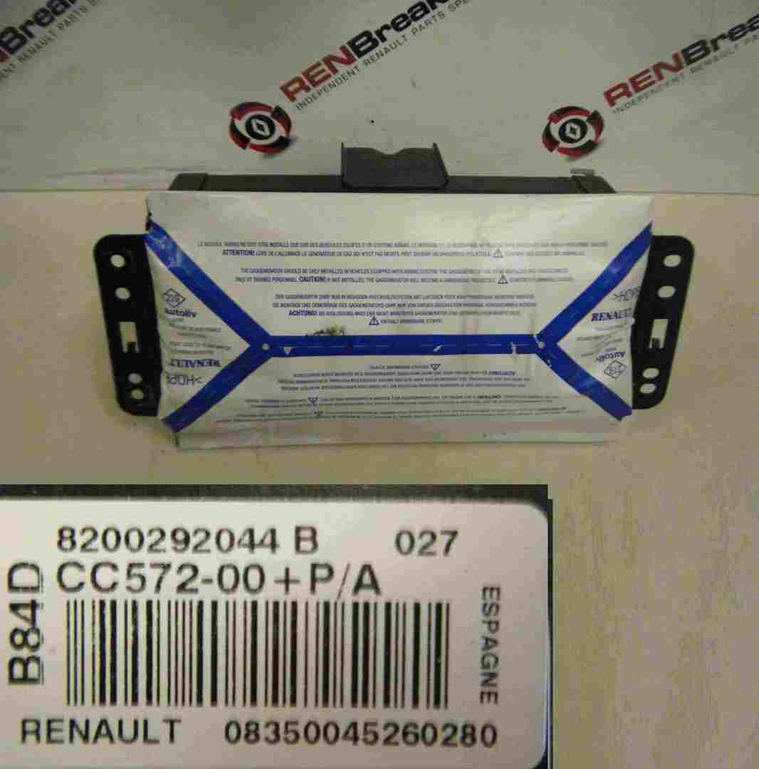 Renault Megane 2002-2008 Passenger Airbag NSF Front Dashboard