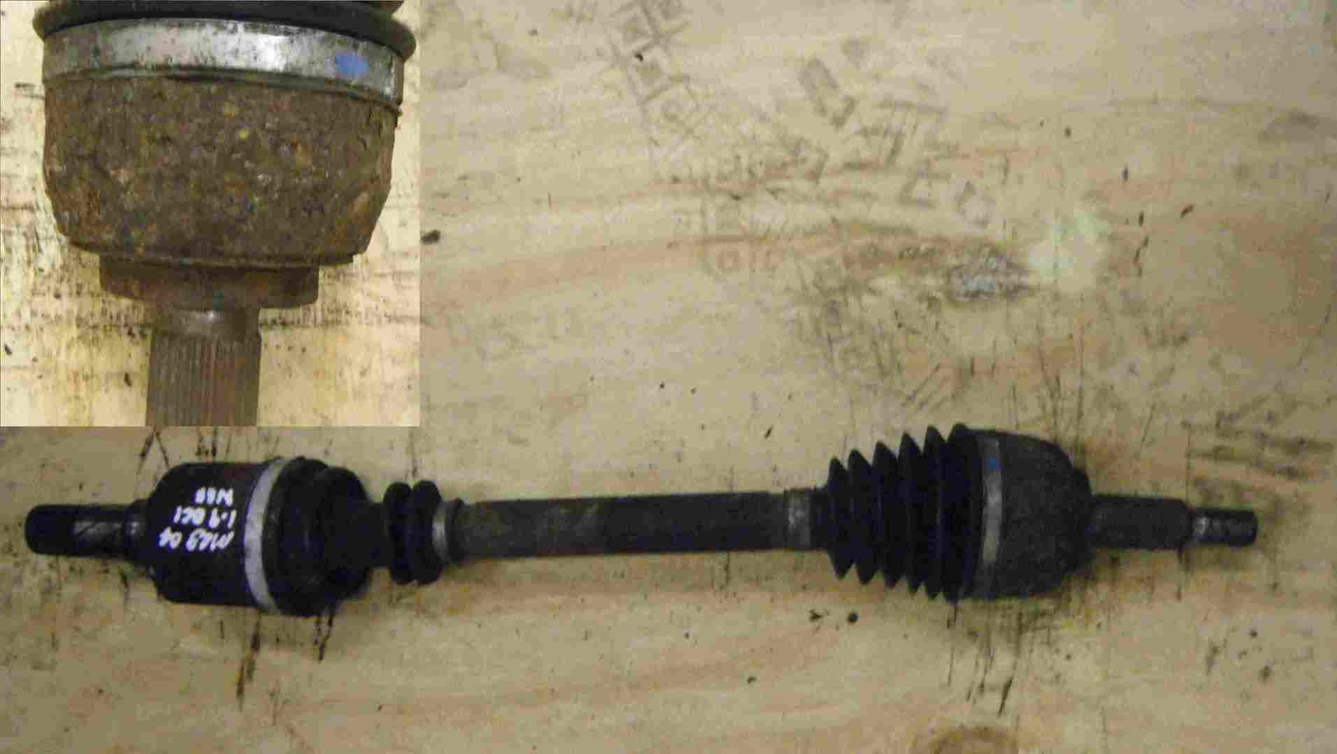 Renault Megane 2002-2008 Passenger NS 1.9 Driveshaft With ABS