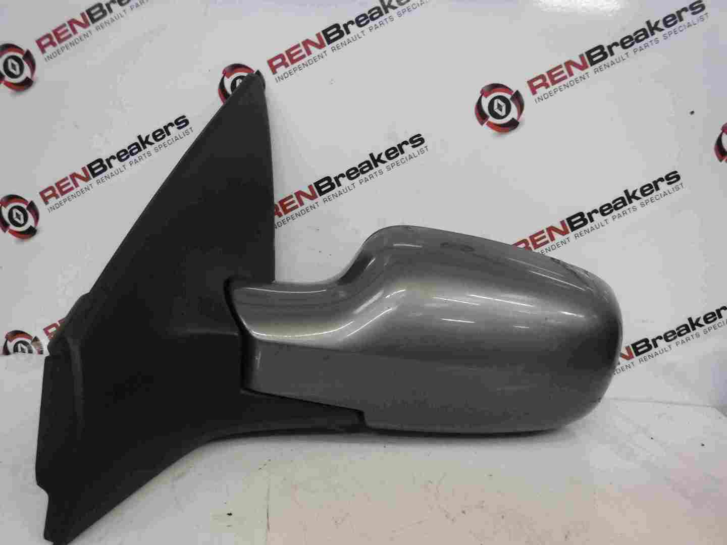 Renault Megane 2002-2008 Passenger NS Wing Mirror Grey 603