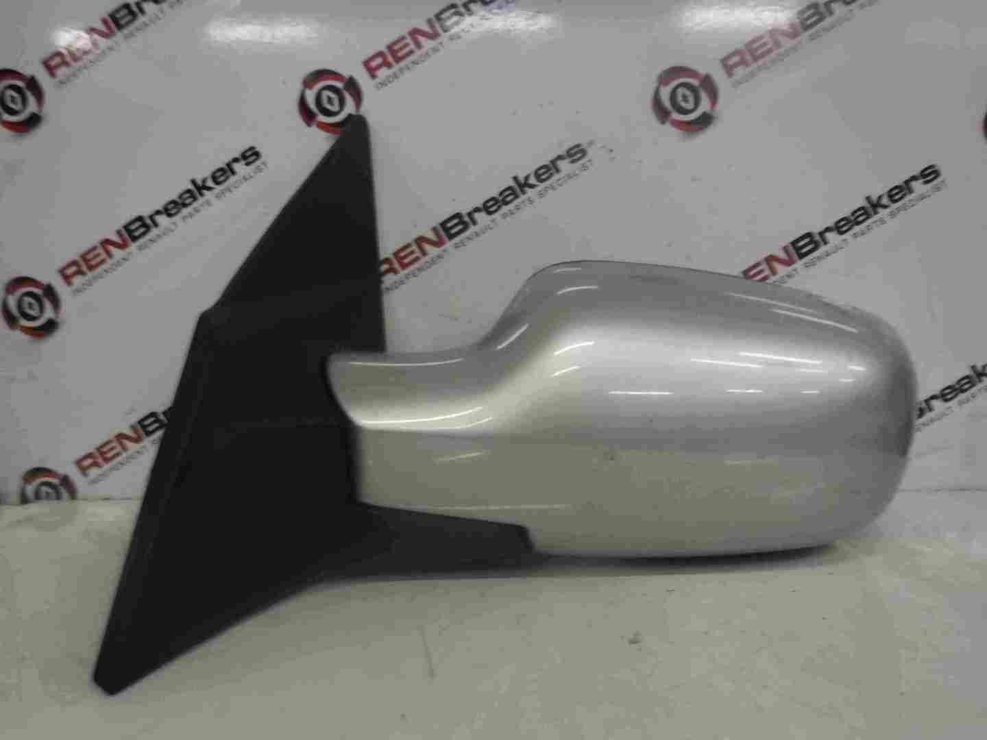 Renault Megane 2002-2008 Passenger NS Wing Mirror Silver TED69