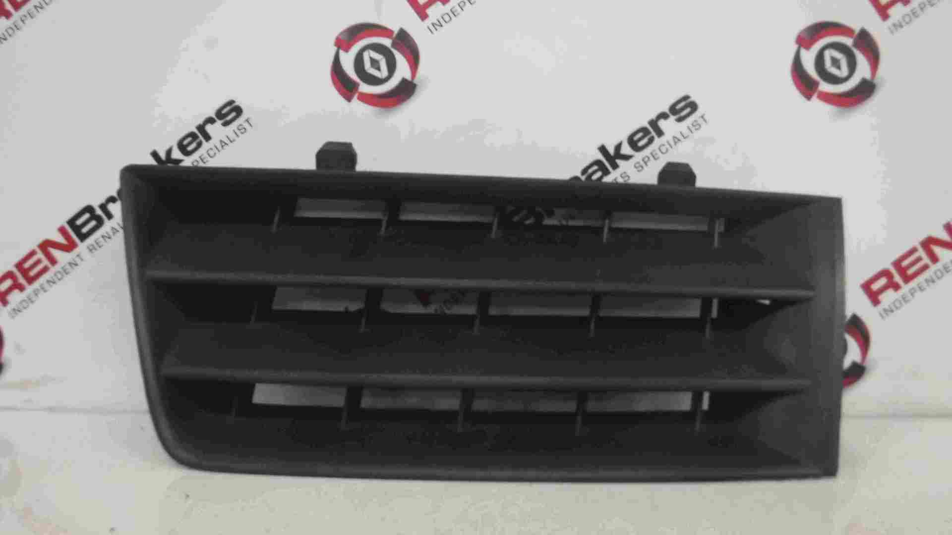 Renault Megane 2002-2008 Passenger NSF Front Bumper Grill Grille Insert