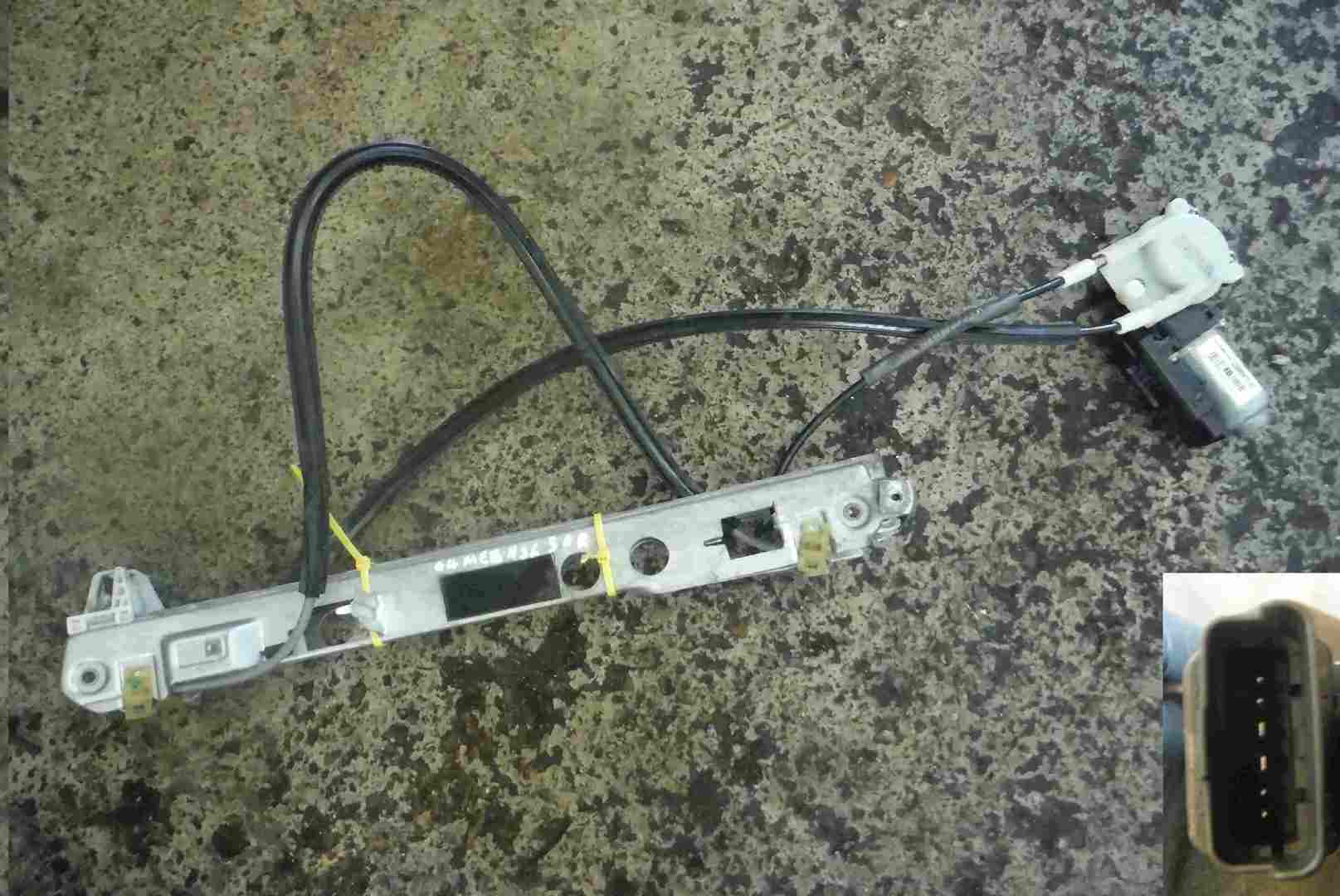 Renault Megane 2002-2008 Passenger NSF Front Window Motor  Regulator 3dr 6 Pin