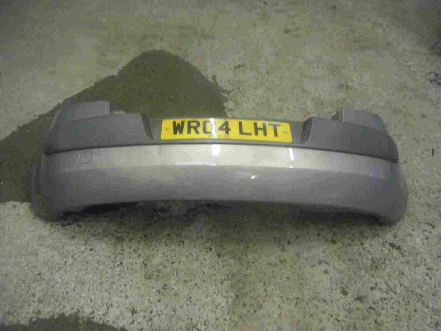 Renault Megane 2002-2006 Rear Bumper Silver TEA19
