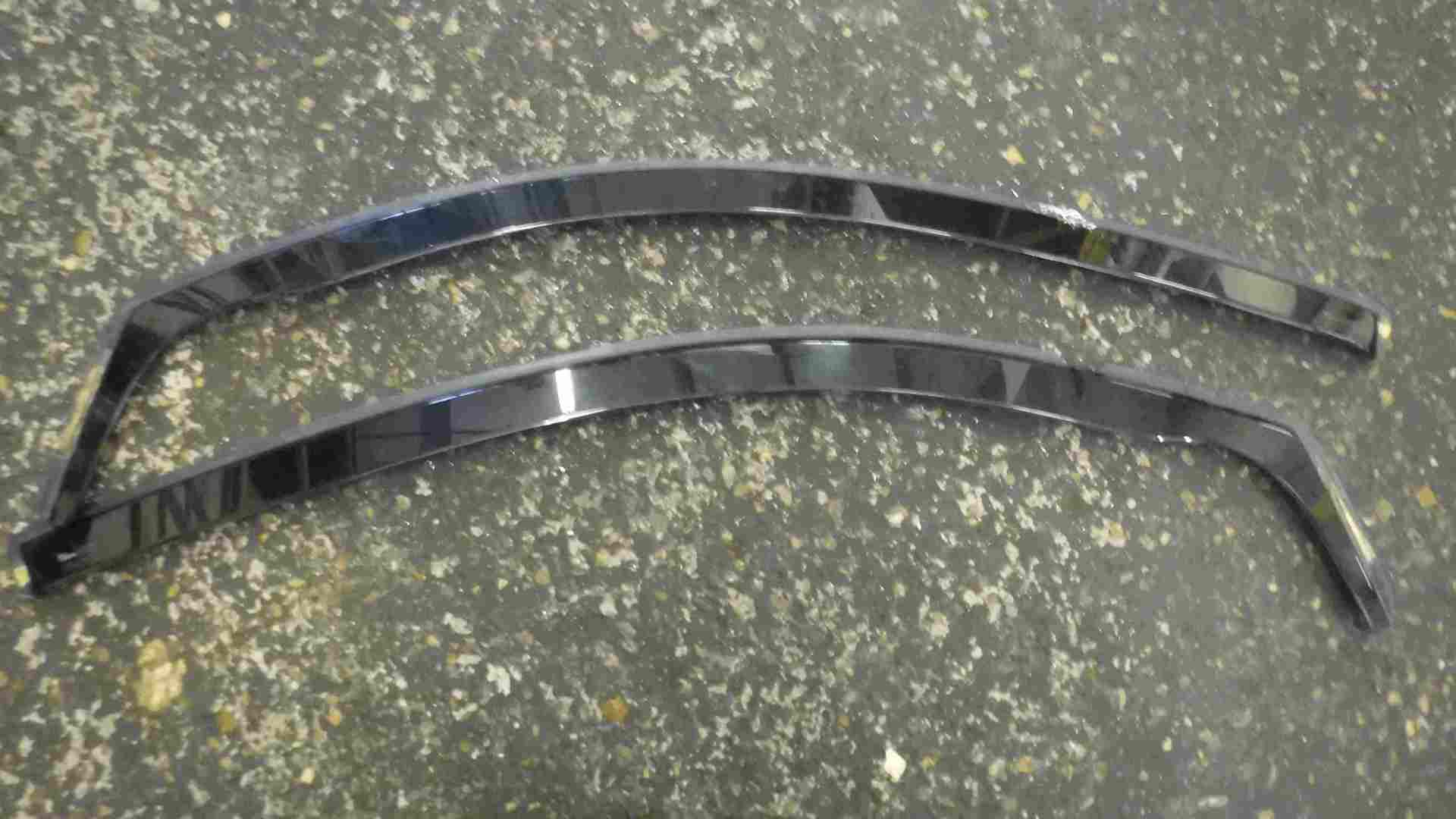 Renault Megane 2002-2008 Team Heko Wind Deflectors 3 Door Front Pair