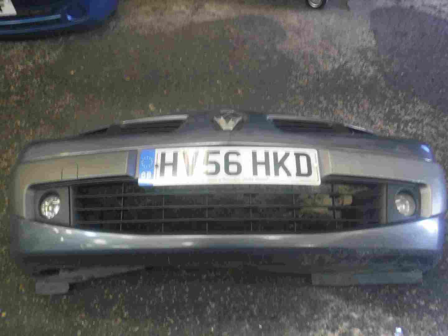 Renault Megane 2006-2008 Front Bumper Grey TE266 FACELIFT