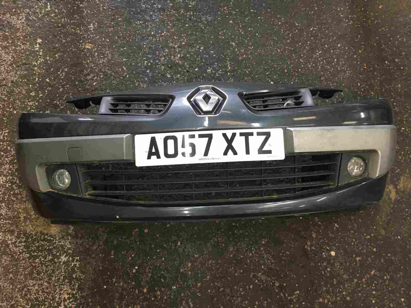 Renault Megane 2006-2008 Front Bumper Grey FACELIFT TEB66