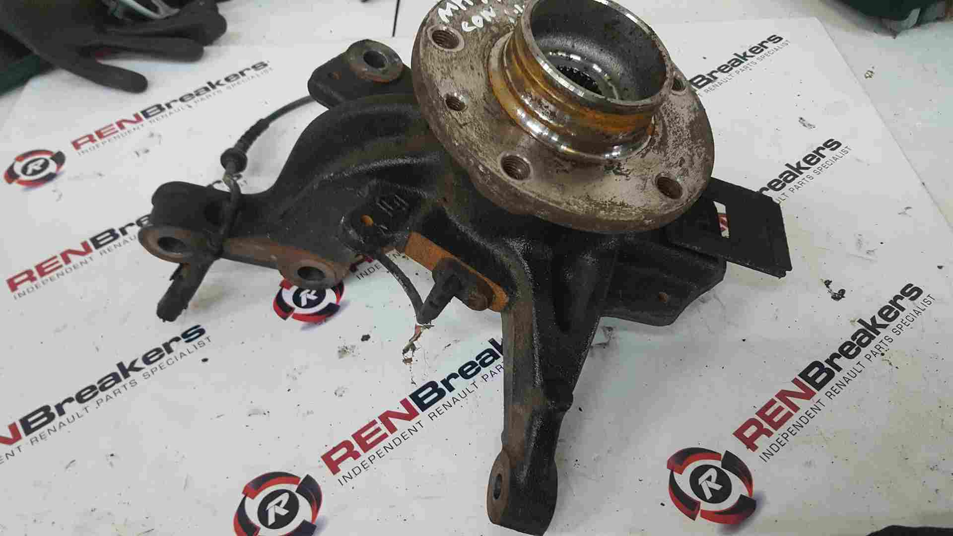 Thumb 2 Renault Megane 2008-2010 1.4 TCE Drivers Side OSF Wheel HUB + ABS Sensor