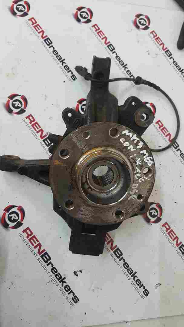 Thumb 8 Renault Megane 2008-2010 1.4 TCE Drivers Side OSF Wheel HUB + ABS Sensor