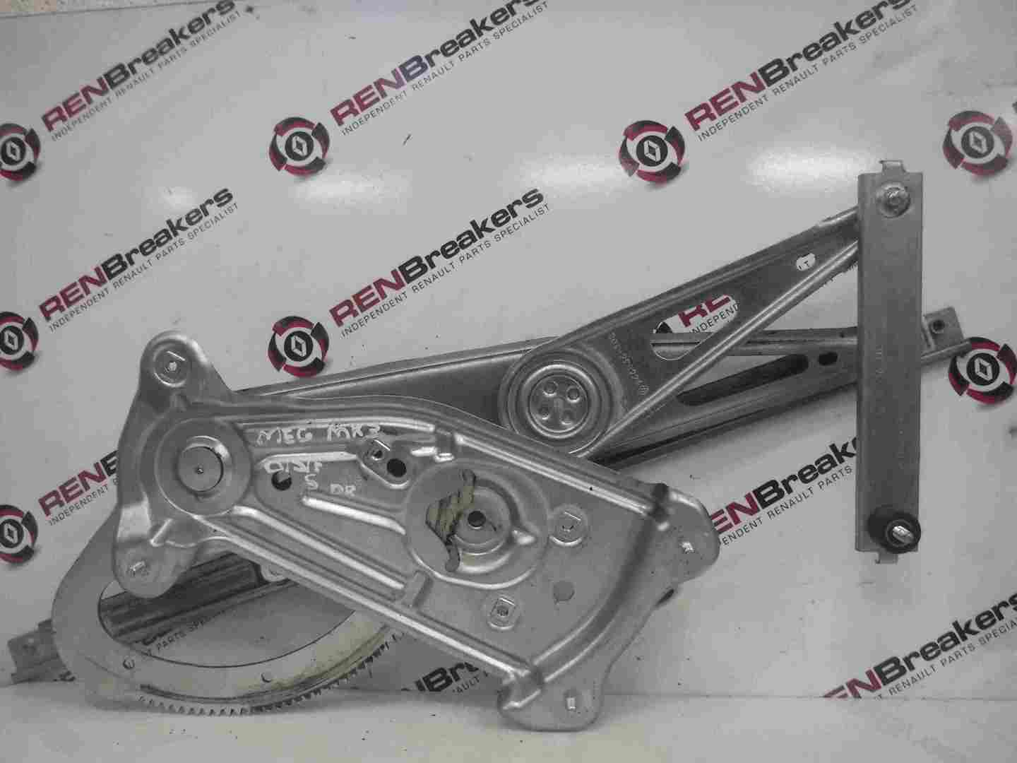 Renault Megane 2008-2016 Drivers OSF Front Window Regulator 5dr