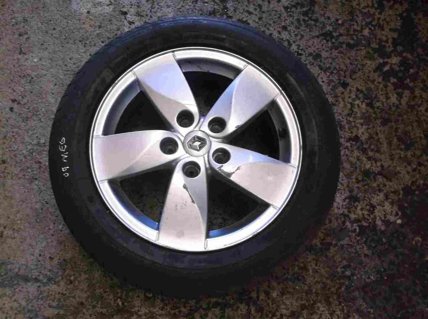 Renault Megane + Scenic 2008-2014 Proteus Alloy Wheel Standard 205 60 16 5mm