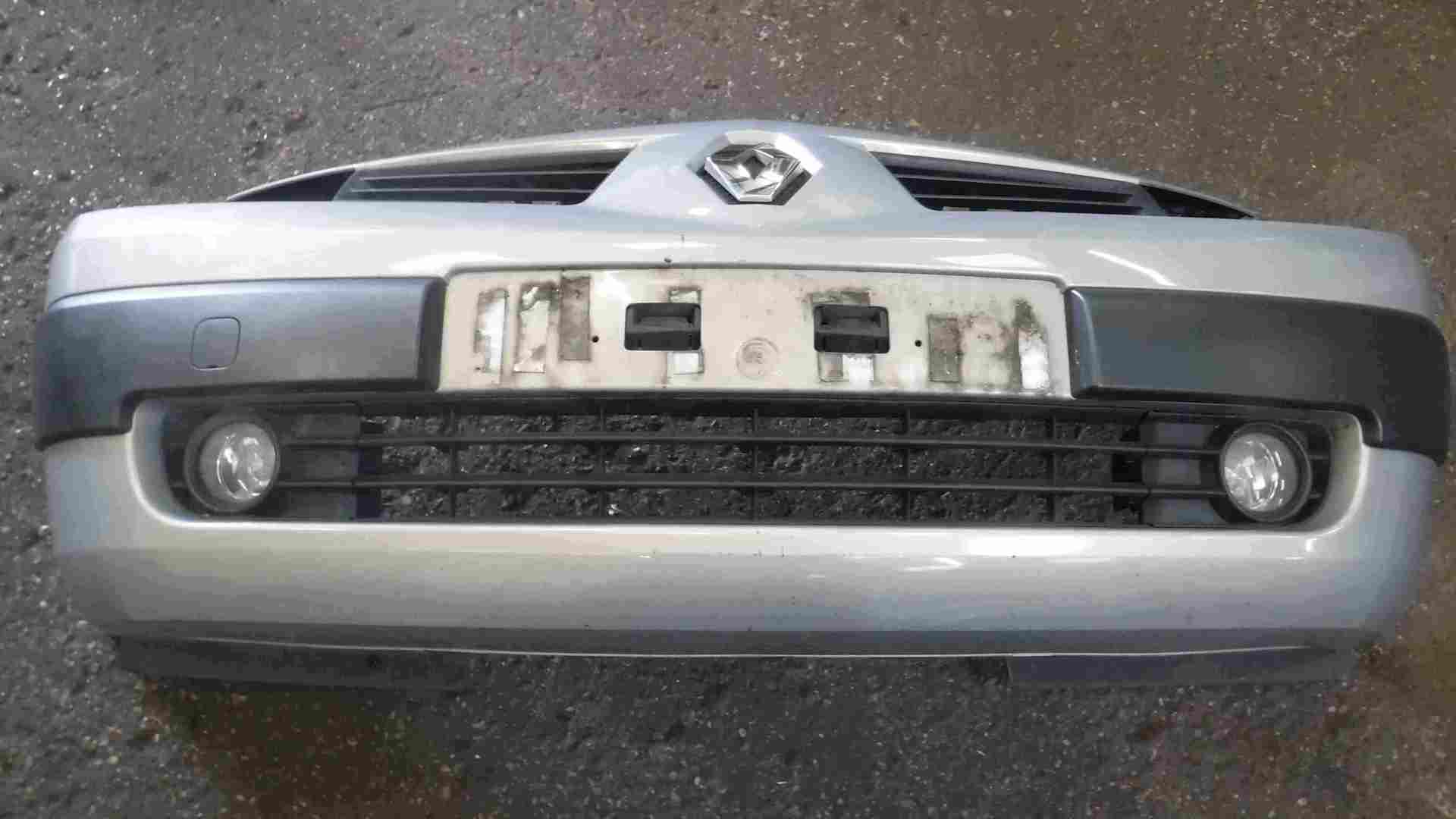 Renault Megane Convertible 2002-2006 Front Bumper Silver TEA19