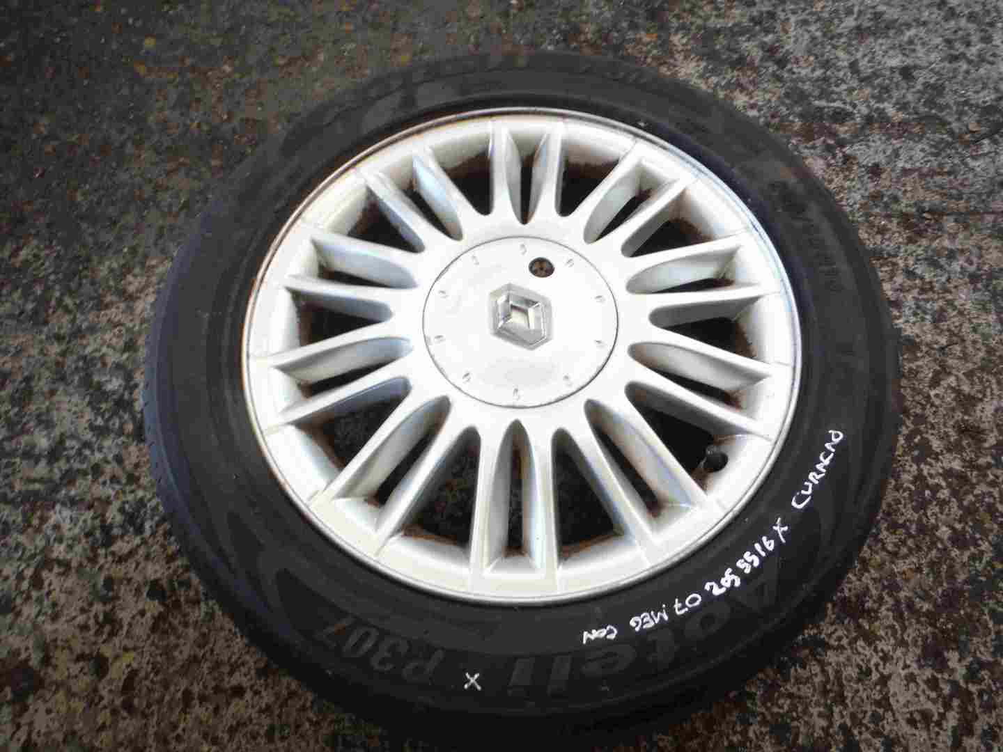 Renault Megane Convertible 2002-2008 Curacao Alloy Wheel 16inch 205 55 16 6mm 4/5