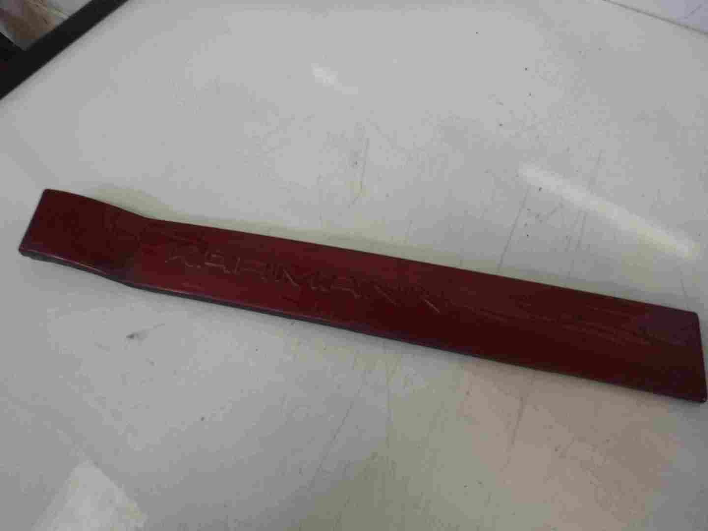 Renault Megane Convertible 2002-2008 Drivers OS Karmann Moulding Trim Red TEB76