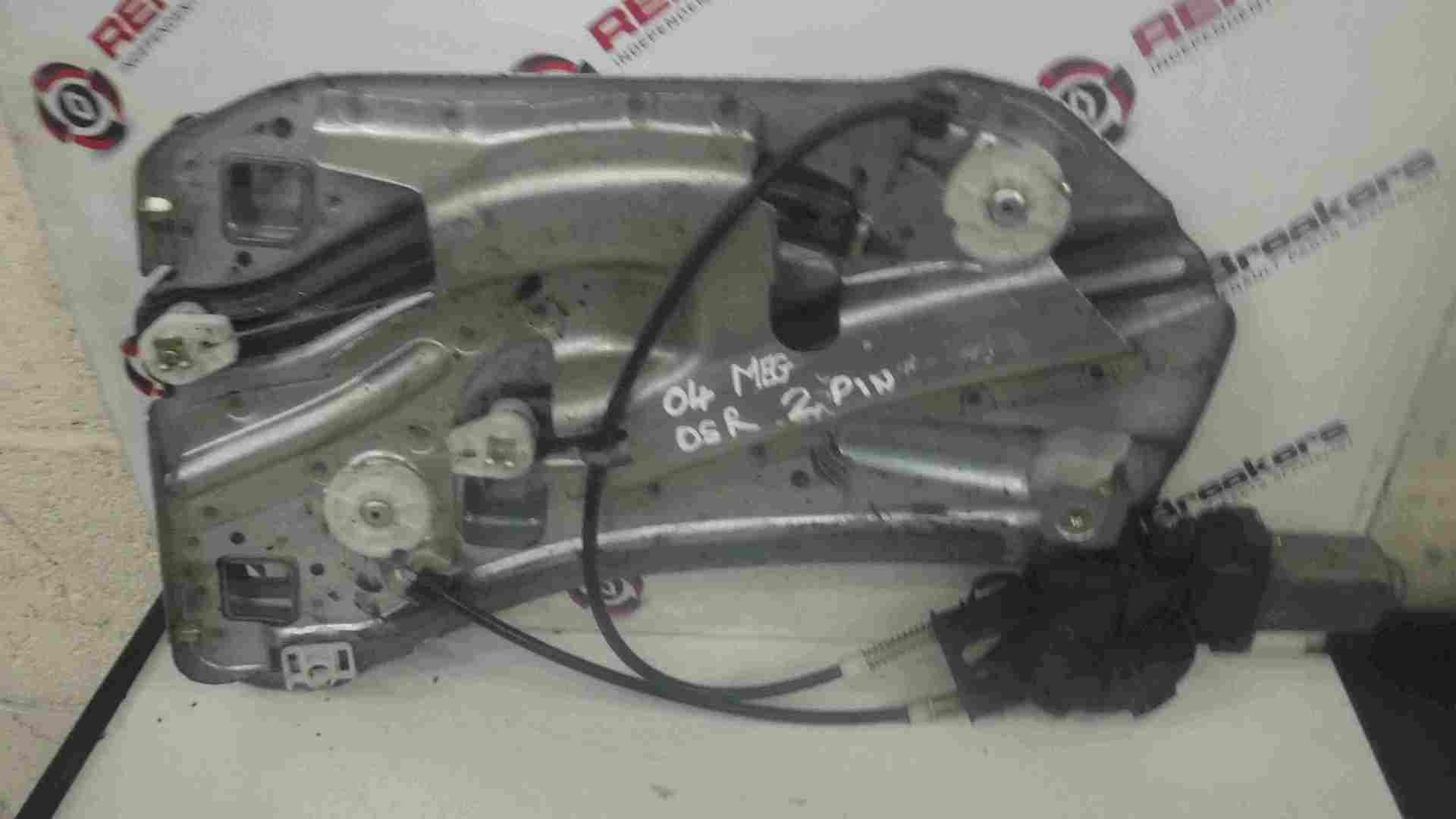 Renault Megane Convertible 2002-2008 Drivers OS Rear Window Motor + Regulator 2p