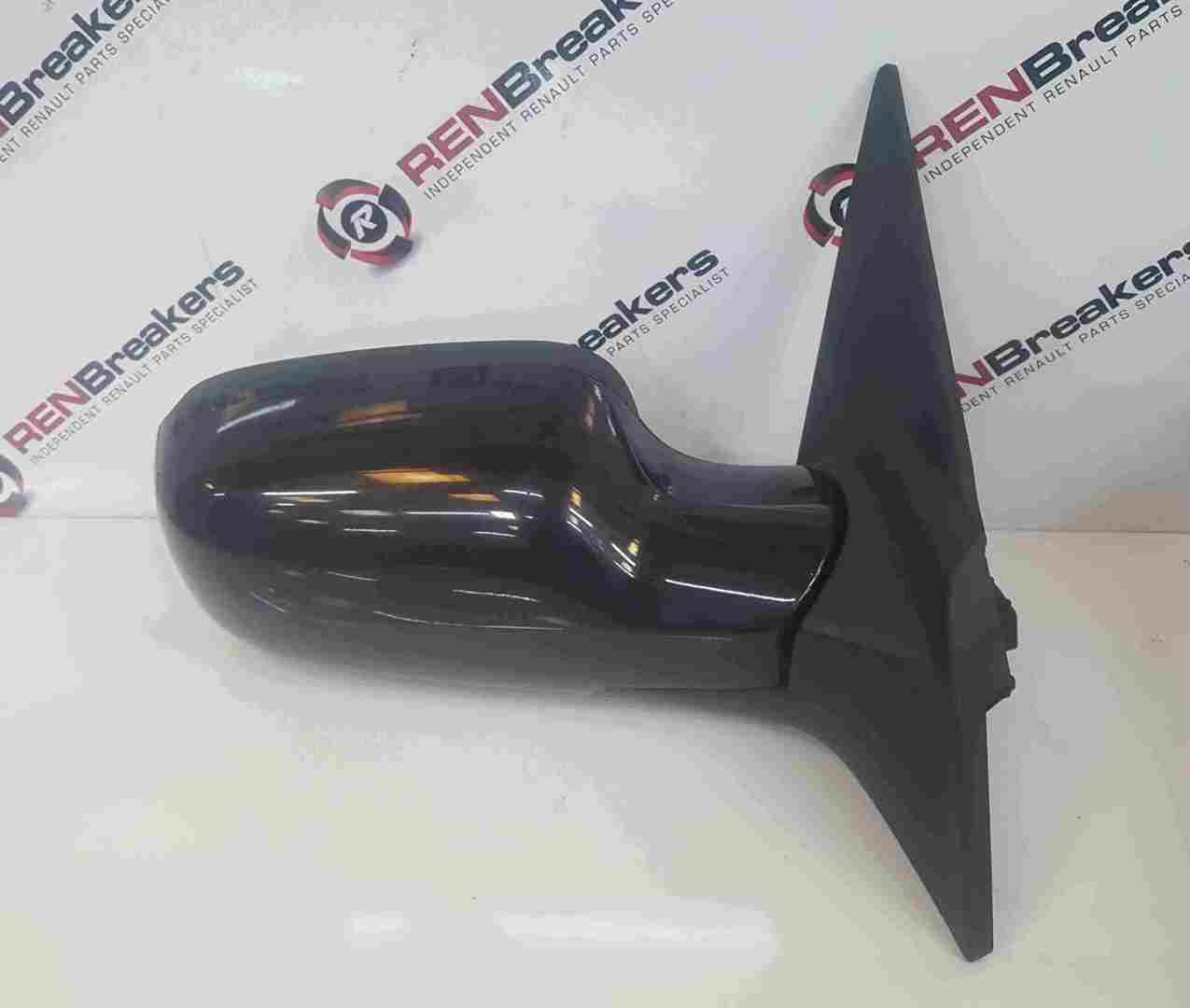 Renault Megane Convertible 2002-2008 Drivers OS Wing Mirror Black 676